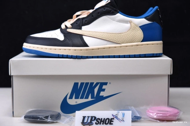 x Jordan Travis SP Scott 1 Low Fragment Retro OG 0728